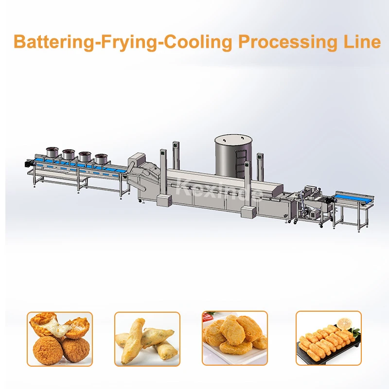 Automatic Continuous Frying Machine